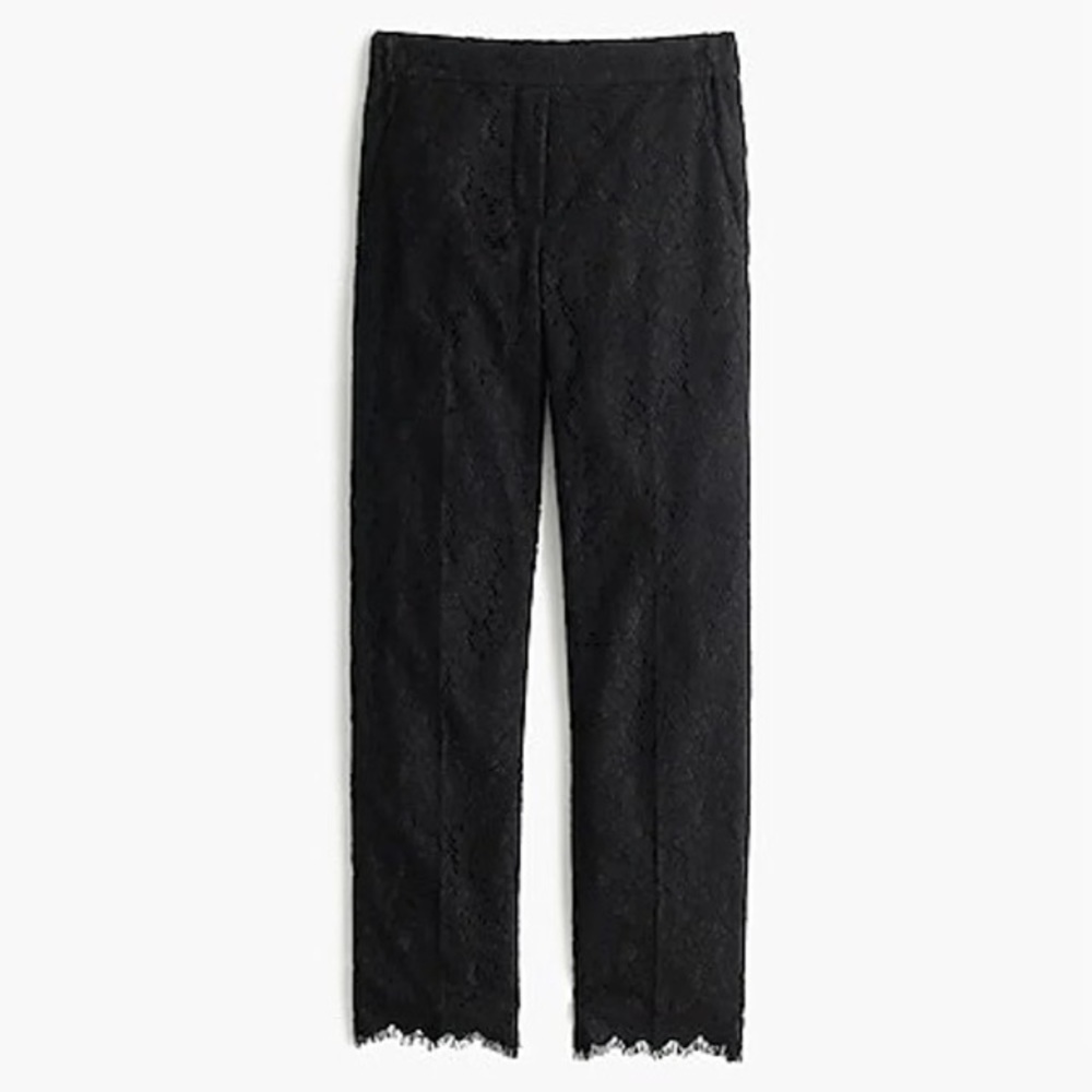 NWT - J.Crew lace pants sz4